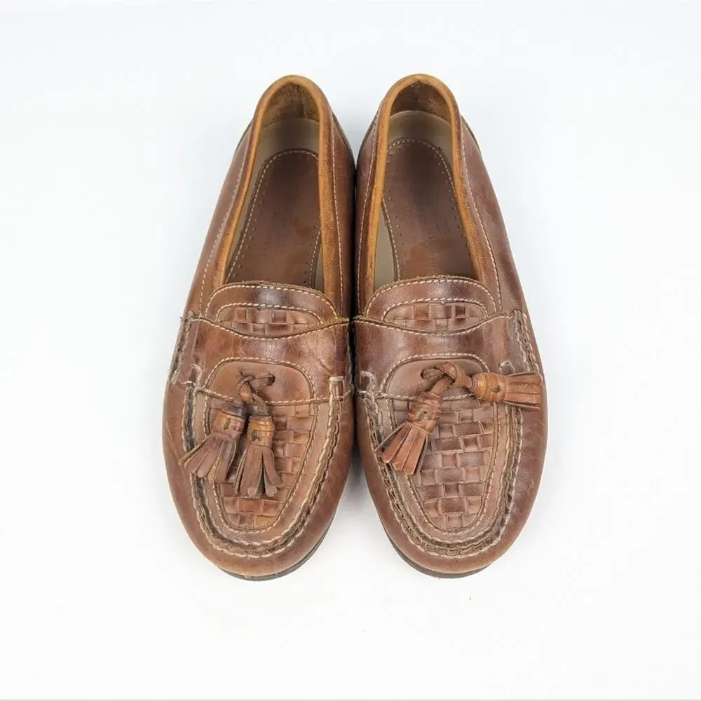 Johnston & Murphy Brown Passport Loafers Size 8.5